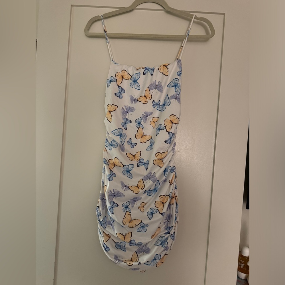 Printed Bodycon Mini Dress
